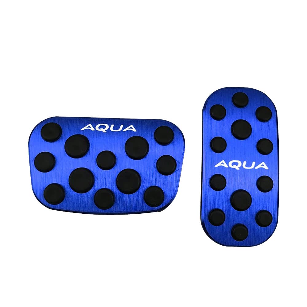 

BOYOUS [Latest Model] Toyota New Aqua MXPK10 MXPK11 MXPK15 MXPK16 Aluminum Pedal No Tools синий