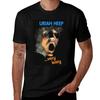 Bestes neues Uriah Heep T-Shirt Sommerkleidung Herren-T-Shirt Oversize-T-Shirt Herren