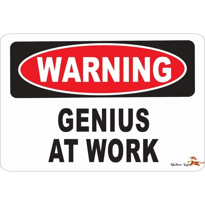 Warning Sign Metal Wall Panel for Garage Studio Cladding