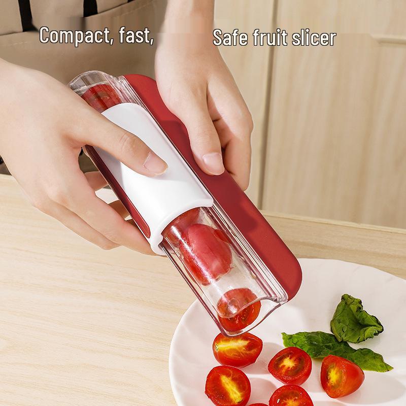 Multipurpose Kitchen Slicer: Perfect for Tomatoes, Grapes, Cherries, and Salads