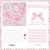 60pcs Small Ribbon Bow for DIY Flower Crafts, Party Decoration, Gift Boxes, Packaging Accessories, Balloons, DIY Decoration