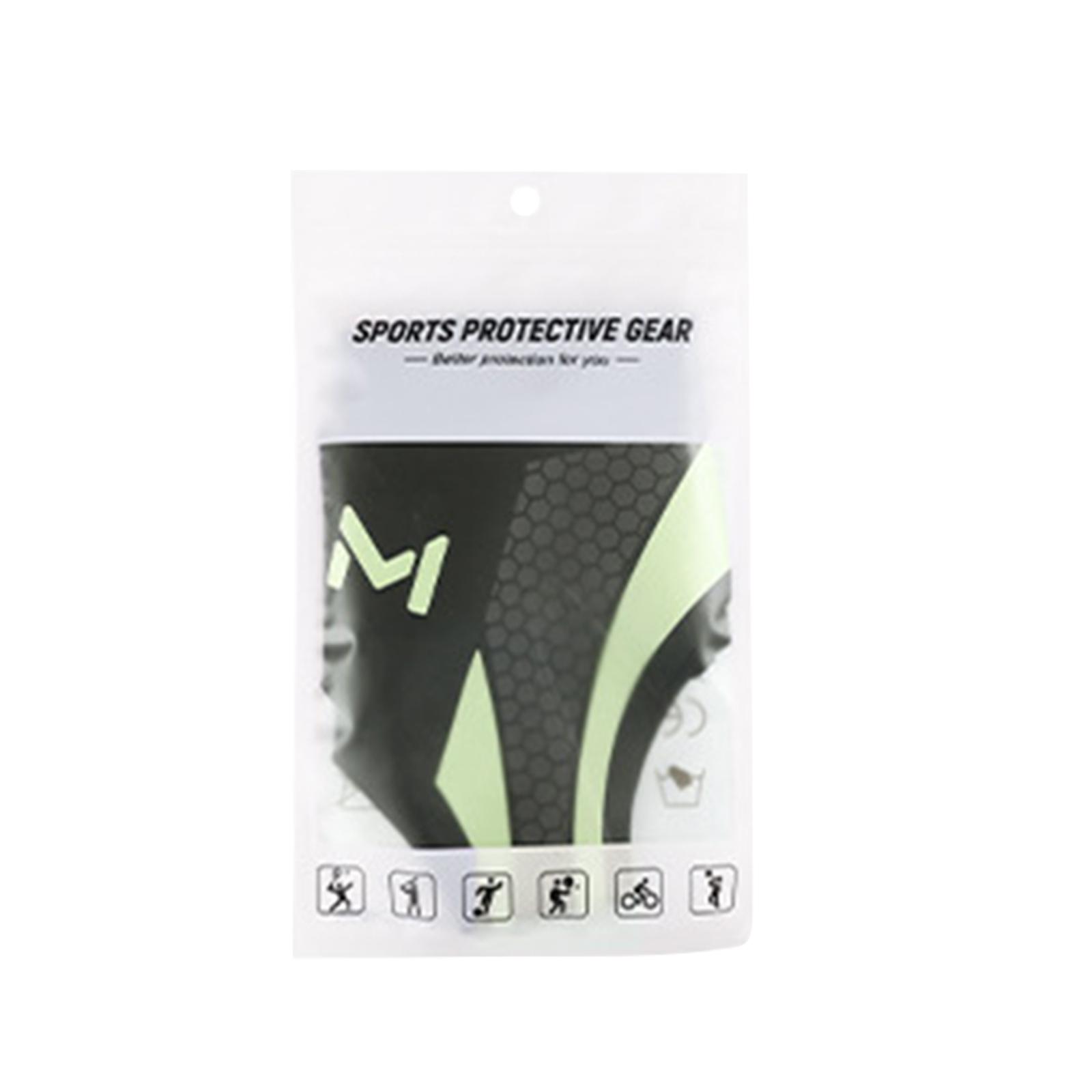 

Наколенник для баскетбола Стабилизатор для мужчин и женщин Регулируемый Рукав с поддержкой и ремнями Ортопедический Компрессионный Защитный для растяжений, тендо One Size зелёный