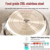 18cm 316 Stainless Steel Yukihira Pot with Steamer