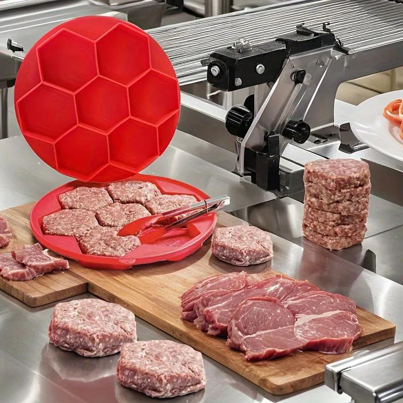 Burger Vorm, Vlees Tool, 7-Gats Cake Vorm, IJsblokjes Net, Bakproducten, Keukenaccessoires