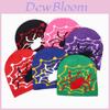 Spider Pattern Knit Beanie With Warmth For Winter Outdoor Casual Wear