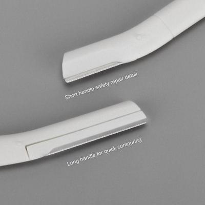 Safe Eyebrow Razor Macro Anti-scratch Advanced Eyebrow Trimmer Stainless Steel Transparent Eyebrow Shaving Tool For Men Women