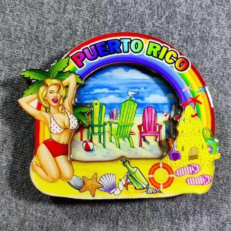 Wooden Fridge Magnets for Refrigerator Decor America India Thailand Australia Italy Netherlands Mexico Vantage Magnet Souvenir