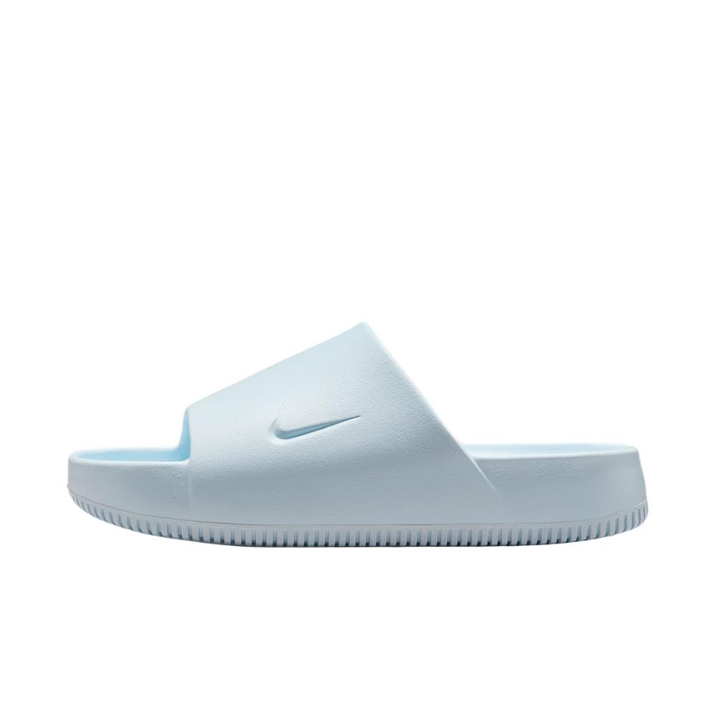 Nike Calm Comfortable Fashionable Versatile Rubber Sole Non-Slip Slide Sandals Women Sandals Blue DX4816-400