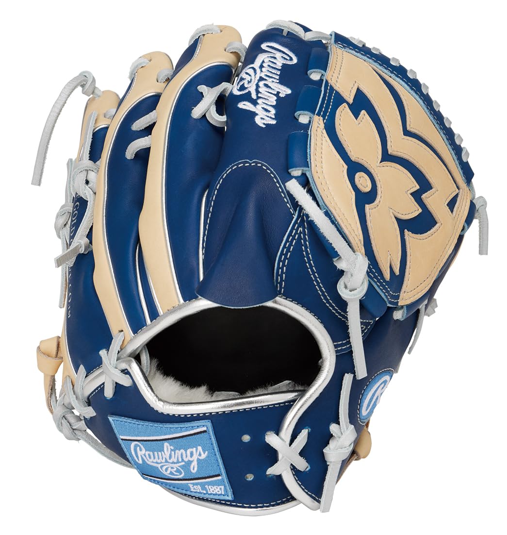 

Rawlings PRO EXCEL Wizard COLORS Baseball Royal inches HOH® #02 Glove, Softball, Pitcher s Model, GR6HW2CA15MG, Blue/Camel, 11.75 (Left-handed