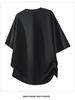 High-End Men's Round-Neck T-Shirt, Trendy Loose-Fit, Breathable for Spring/Summer