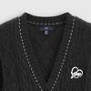 GAP Women's Love Heart Cable Knit Cardigan
