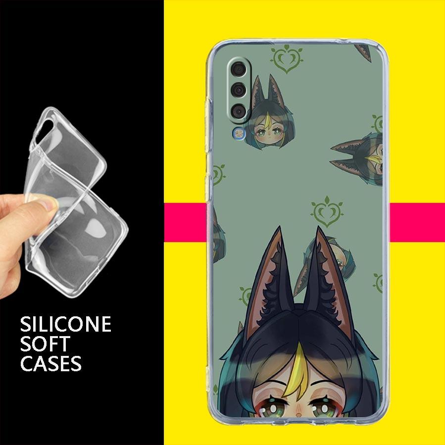 Game Genshin Impact Tighnari For Samsung Galaxy A14 A50 A70 A30 A40 A20E A10S A20S A02S A04S A12 A22 A32 A34 A42 A52 5G A54 Case