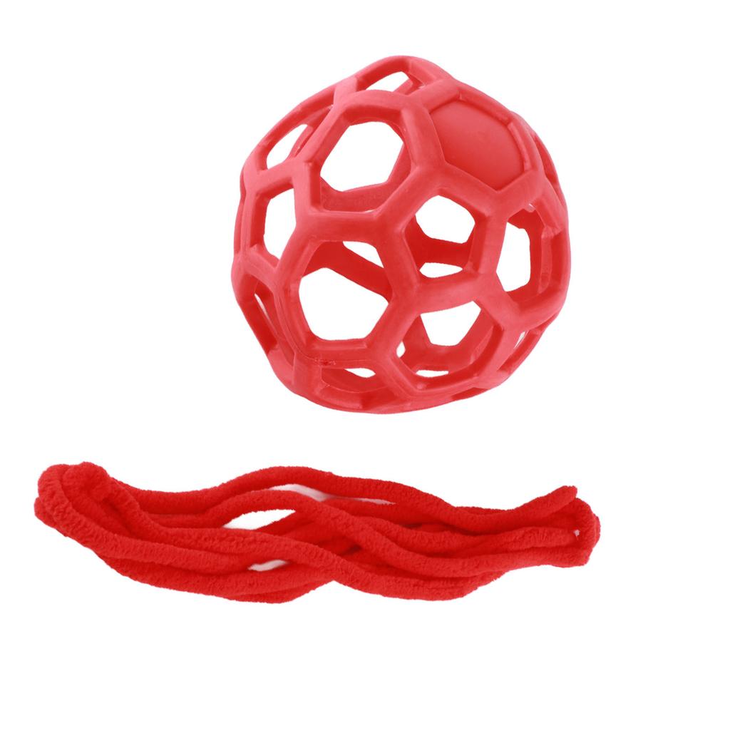 Horse Treat Ball Hay Feeder Toy Ball Hanging Feeding Toy for Horse Relieve Stress Stable Stall