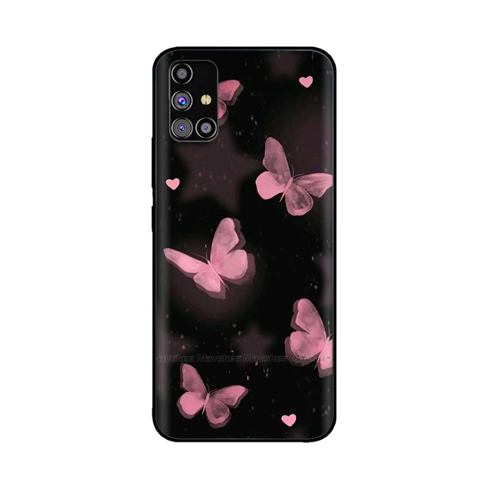 Shockproof Cover For Samsung Galaxy A51 Case Animal Painted Soft Silicon Cover For Samsung A51 Case A 51 4G 5G Bumper Shell Para