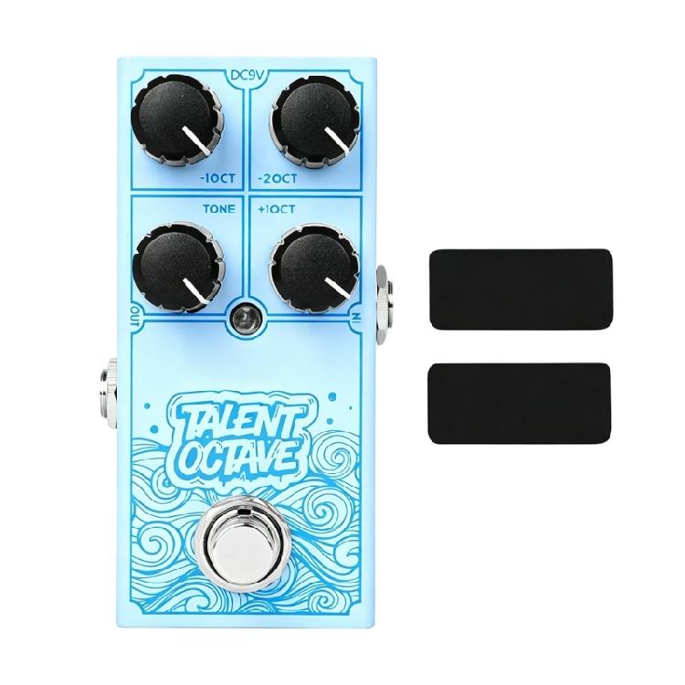 Octave Electric Guitar Effect Pedal With Shockproof Design Metal Shell Pedal Effects Guitar Replacement Parts Enduring
