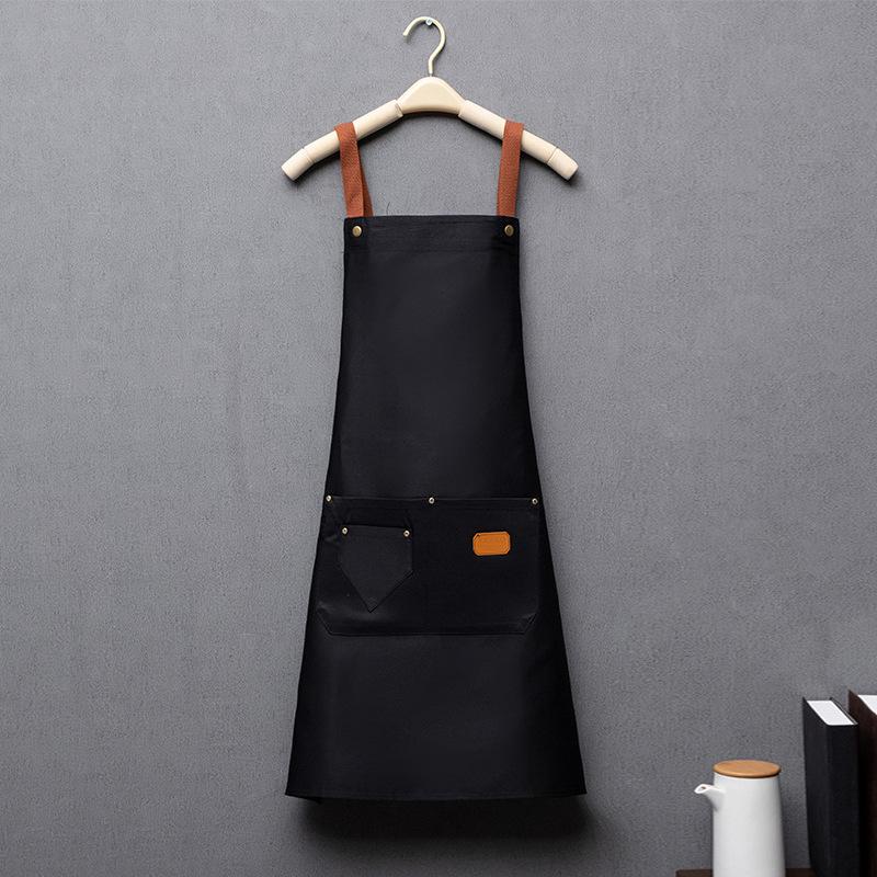 

Cross-Back Apron with Adjustable Straps for Men & Women - Ideal for Kitchen, BBQ, or Restaurant Staff. Customizable Design.
