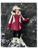 Stylish Girls' 2025 Ski Suit with Velvet - Korean Winter Jacket for Kids