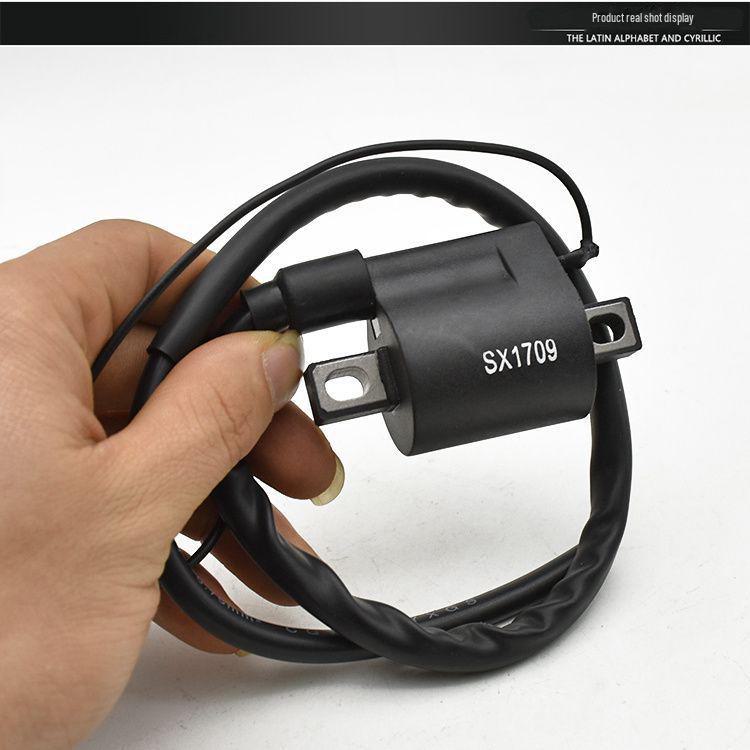 CG125 Voltage Regulator with Resistor & Copper Spark Plug Cap Set for Three-Wheeled Motorcycle Electric Ignition System.
