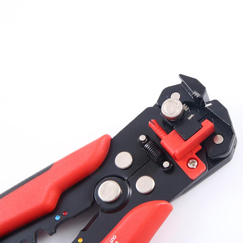Wire Stripper Meterk Automatic Adjustable Cable Wire Stripper Cutter Crimping Tool Pliers