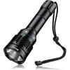 Dive Lights Scuba Diving, 5 Modes Rechargeable Underwater Flashlight, 80M Waterproof Dive Flashlight with Battery and Charger for Snorkeling