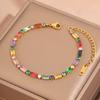 Popular bracelet, titanium steel does not fade, love zircon bracelet, high-end female light luxury niche bracelet, bracelet.