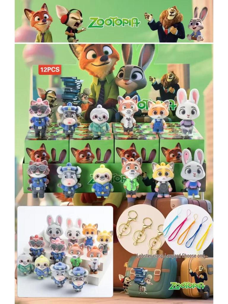 Zootopia Blind Box Movie Merchandise Toy Figure - Children's Gift