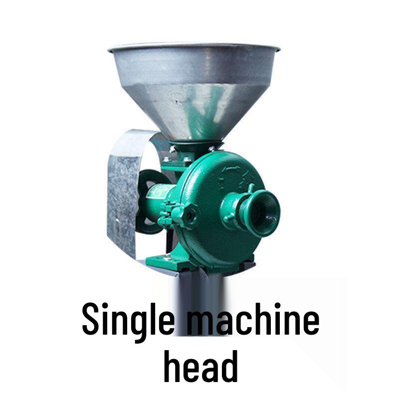 Dual-Use Wet & Dry Corn, Rice, Soybean Grinder & Flour Milling Machine