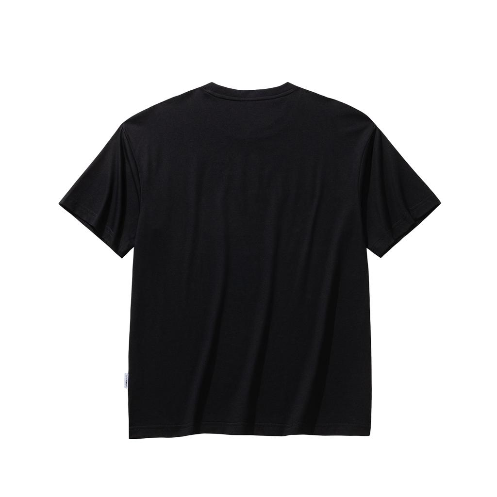 Anta Short Sleeve Knitted T-Shirt Summer Casual Loose Fit Unisex tops 972628106-4