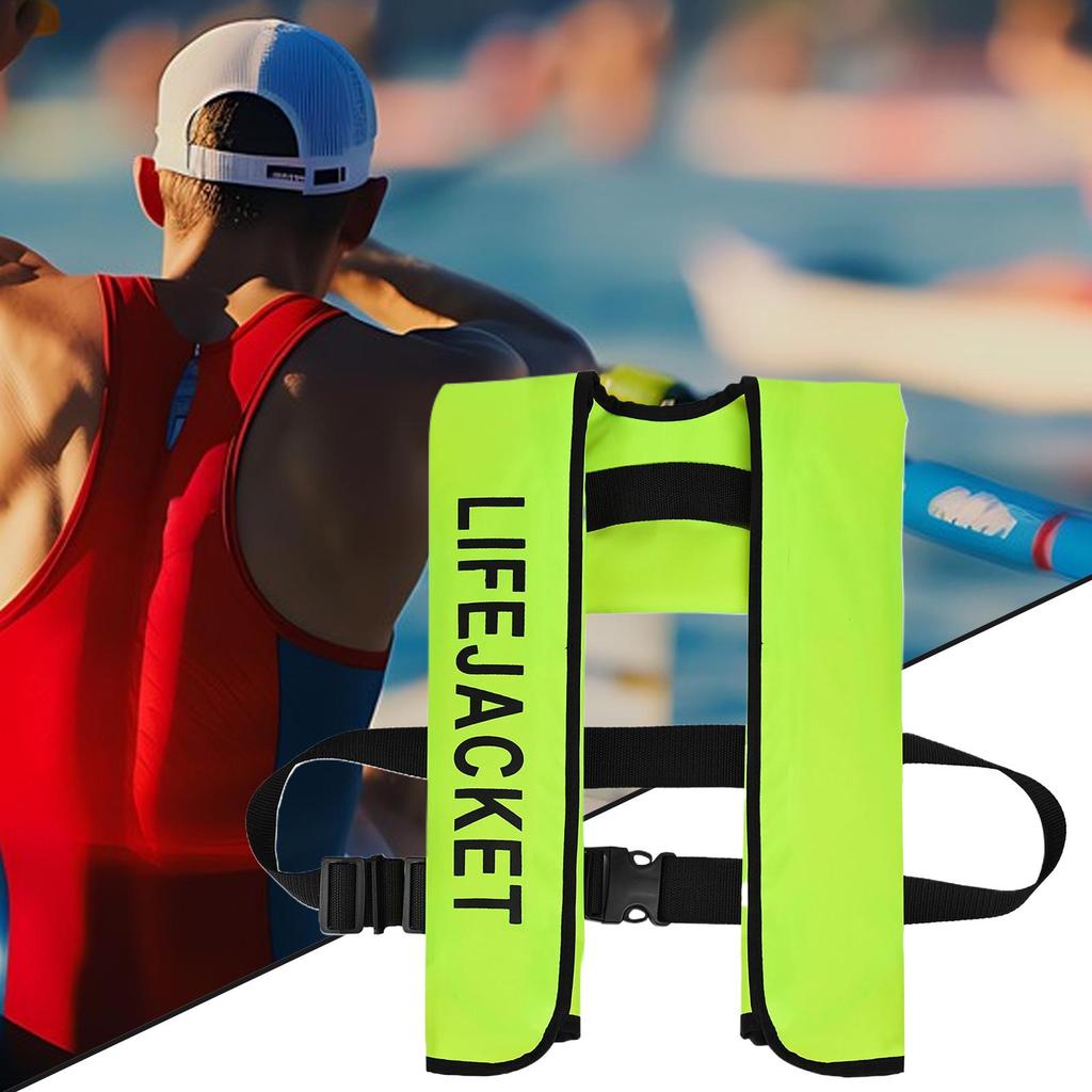 Adult Swim Vest Automatic Inflatable Swimsuit For Pool Buoyancy Suit Waterproof For Beach Fishing Paddleboarding Surfing Boating
