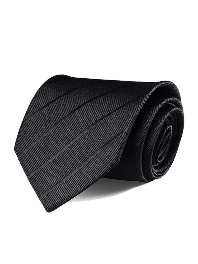 Black Men'S Tie Men'S Zipper Dress Hand-Hitting Women'S Wedding Groom One Lazy Knot Free Tide Blue