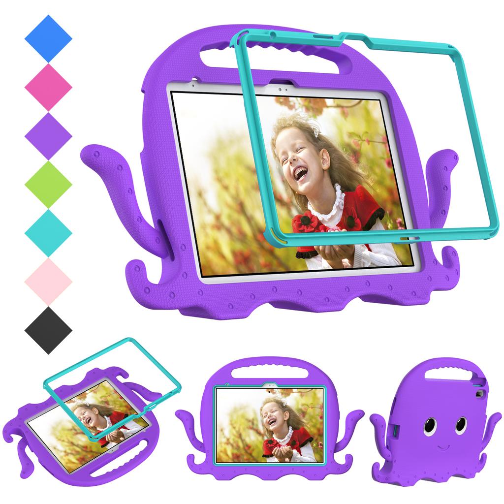 Octopuses EVA Kids Case For Samsung Galaxy A8.0 T290 T295 A9 A11 8.7in A7Lite A7 T500 T509 10.4 A8 X200 X205 10.5in Tablet Cover