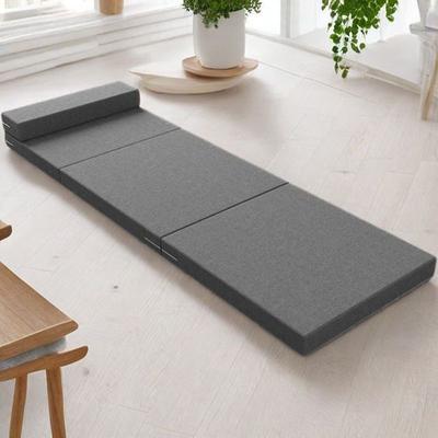 Komfortowy Materac Gąbka Pianka Memory Składany Design Zdejmowany Pokrowiec Mata do Drzemki w Biurze Mata do Odpoczynku dla Studentów Tatami Czas na Drzemkę