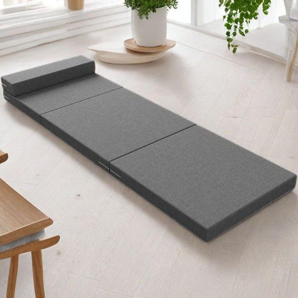 Comfort Memory Foam Sponge Mattress Foldable Design Removable Cover Memory Foam Mattress Student Rest Tatami Office Use Supplies