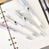 Kemila Push-button Gel Pen with 0.5mm Tip, CS Tip, Quick-drying, Designed for Student Exams, Black Ink