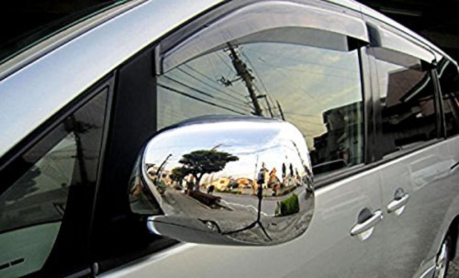 BRIGHTZ Chrome Door Mirror for Estima L Compatible with Estima L and R40 Covers, K-Type, 30/40 (MIR-SID-068), (ACR30W, ACR40W, MCR30W, MCR40W), ACR30,