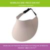 Women's Summer Adjustable Foldable Open-Top Sun Hat with Large Brim for Outdoor Travel