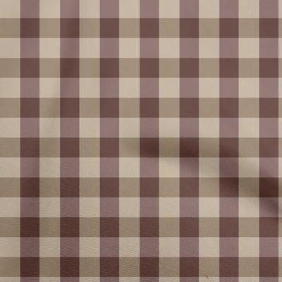 Cotton Flex Brown Fabric Check Sewing Fabric By The Yard Printed Diy Clothing Sewing Supplies 40 Inch