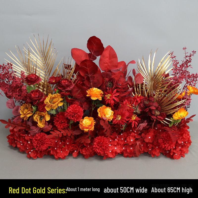 Large Silk Eucalyptus Floral Aisle Decoration for Weddings