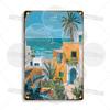 Maghreb Travel Cityscape Metal Sign Tunisia Alger Algeria Chefchaouen Morocco Marrakesh Oran Kabylie Hammamet Tunis Gafsa Plaque