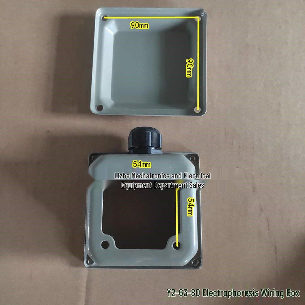 Třífázový motorový svorkovnicový box Y2 s elektroforetickým nátěrem