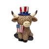 Independence Day Yak Ornament Resin Crafts Ornaments Home Garden Desktop Decoration Gift