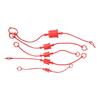 Red Rubber Protective Dust Cap for Quick Connect Plug