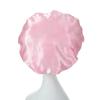 Women Sleeping Caps High Elastic Satin Solid Sleeping Hat Shower Cap Hair Hat for Daily Use and Beauty Women Styling Accessories