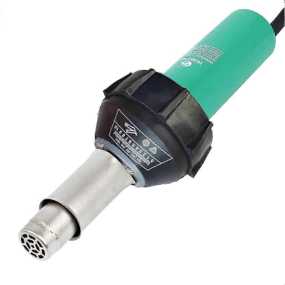 1600W Hot Air Welding Machine Kit Plastics Heat-Welders Tool Set with Welding Speed Nozzle & Roller Rod Plastics Welding Machine