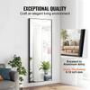 Full Length Floor Mirror 71'' X 31'' Free Standing Wall Mounted Tempered
