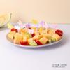10 Pcs Cartoon Fruit Fork Cute Cupcake Top Decoration Food Appetizer Toothpicks Bento Box Accessories Cocktail Picks
