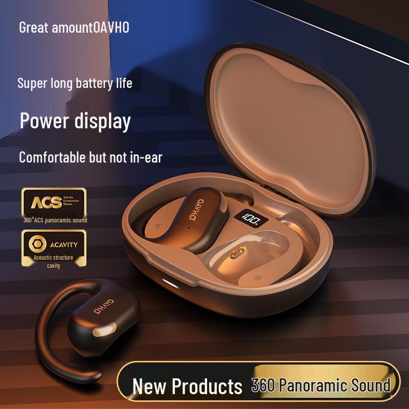 

OHAYO Open-Ear Sport Bluetooth Earbuds