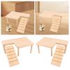 Hamster platforms with Ladder L Shaped Pet Staircase for Mouse Hamster Rat