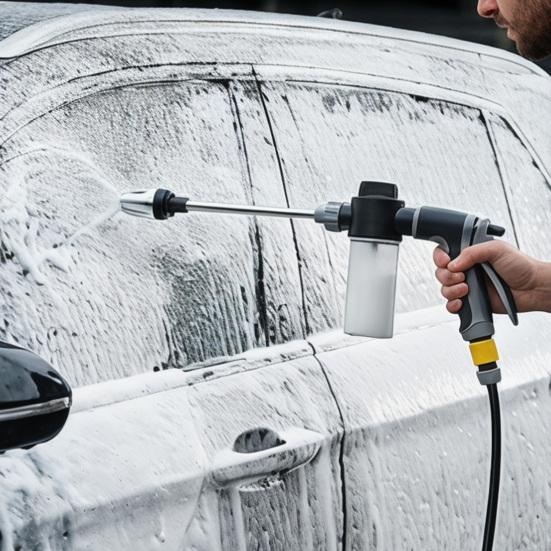 Yousheng Car Wash Water Sprayer with Integrated Foam Pot Design Large Water Output Pressurized Nozzle And Ergonomic Handle Water Shooter