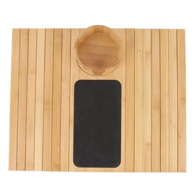 Bambus Sofa Armlehnenablage Abnehmbarer Couch Getränkehalter Couch Armlehnen Organizer zum Essen Trinken und